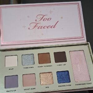 Too Faced Eyeshadow Palette - Pink, Blue, Gold, Silver, Brown